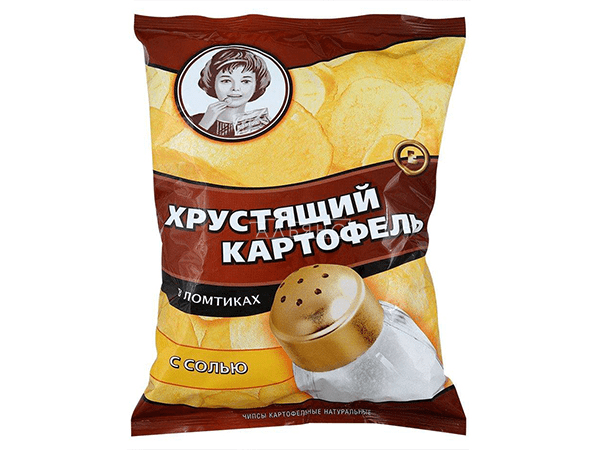 Картофельные чипсы "Девочка" 160 гр. в Пскове