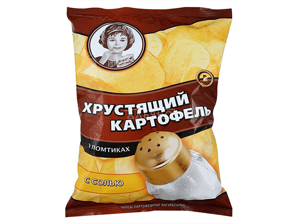 Картофельные чипсы "Девочка" 40 гр. в Пскове