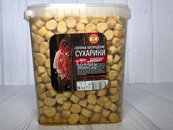 Сухарики с беконом в Пскове