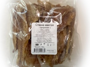 Бастони Палочки свиные острые: Минтай спинка широкая (МиЛара)