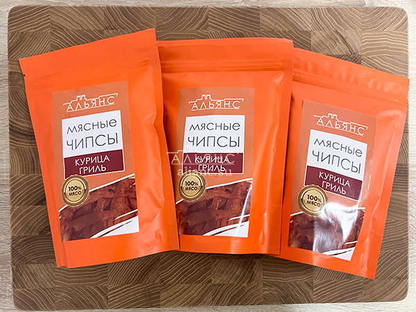 Мясо (АЛЬЯНС) вяленое курица "Гриль" 50 гр. в Пскове