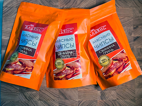 Мясо (АЛЬЯНС) вяленое свинина "Гриль" 50 гр. в Пскове