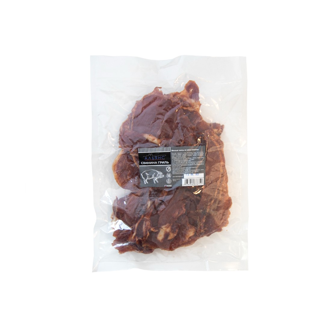 Мясо (АЛЬЯНС) вяленое свинина гриль (500гр) в Пскове
