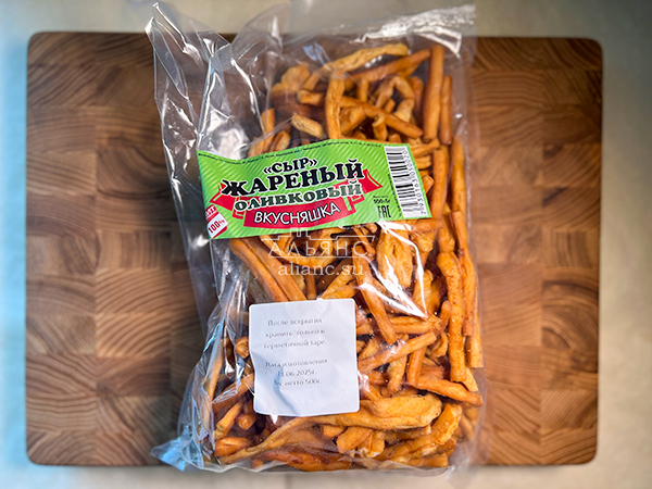 Жареный сыр "ВКУСНЯШКА" (Оливковый) 500гр. в Пскове