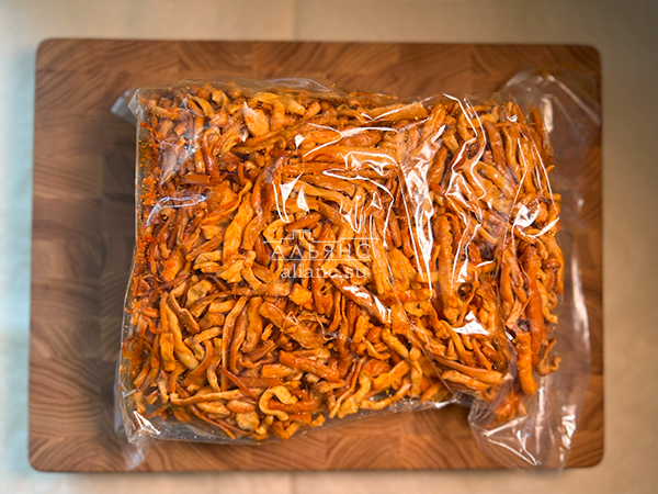 Нитка ЖАРЕНАЯ "Тайский перец" Oktobersnack 1 кг (сырный продукт) в Пскове