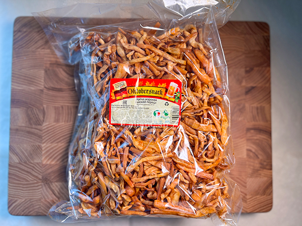 Нитка ЖАРЕНАЯ "Тайский перец" Oktobersnack 1 кг (сырный продукт) в Пскове