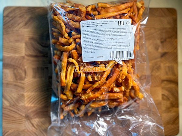 Нитка ЖАРЕНАЯ  Oktobersnack1 кг (сырный продукт) в Пскове