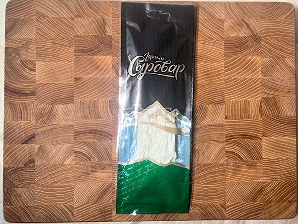 Сыр 60 гр ГОРНЫЙ СЫРОВАР (Паутинка белая с укропом и чесноком) в Пскове