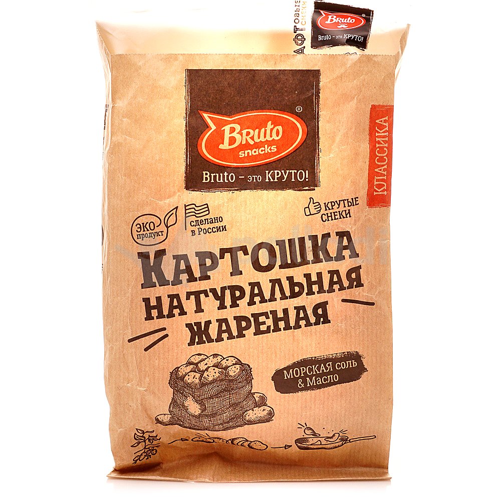 Картофель «Бруто» с солью 70 гр. в Пскове